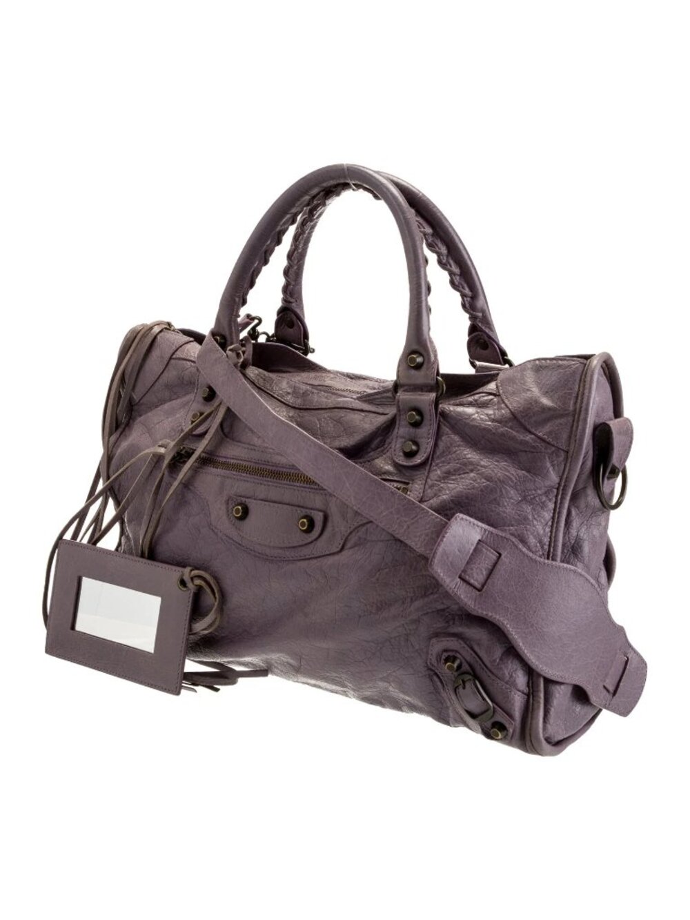 Balenciaga City Bag- Purple - Picture 2 of 4